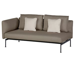 Barlow Tyrie Layout Two Seater Settee - One High Arm
