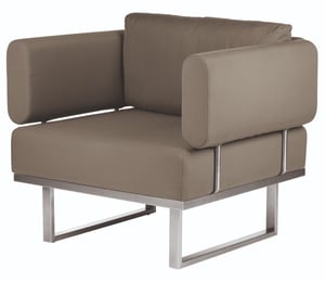 Barlow Tyrie Mercury Deep Seating Armchair