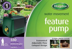 Blagdon Mini Pond MF550 Outdoor Water Feature Pump