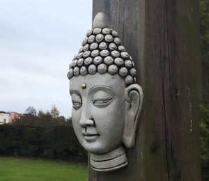 Borderstone Buddha Head Wall Ornament