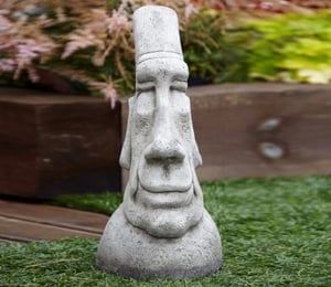 Borderstone Grandad Easter Island Head