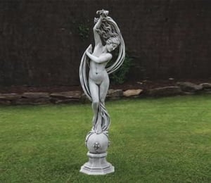 Borderstone Italian Dancer Statue Garden Ornament