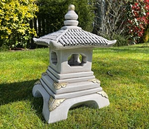 Borderstone One Tier Pagoda Garden Ornament