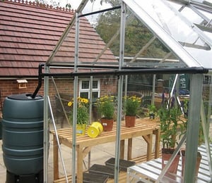 Elite Greenhouse Rainwater Kit to One Gutter