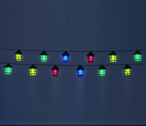 Premier Chasing LED Hanging Lantern Lights