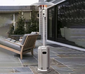 Callow County stainless steel 8.8kW Gas Patio Heater