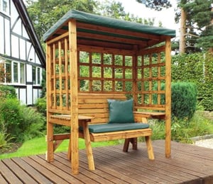 Charles Taylor Wentworth Green 2 Seater Arbour