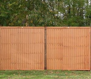 Grange Closeboard Vertical 6 x 6 ft Fence Panel