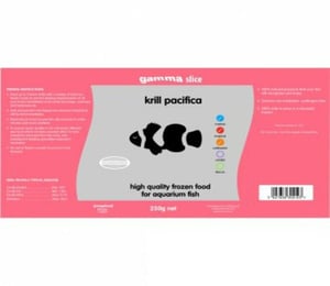 Gamma Frozen Krill Pacifica 250g Slice Pack