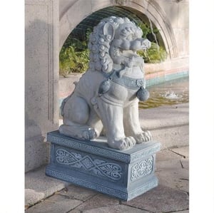 Design Toscano Giant Foo Dog of the Forbidden City