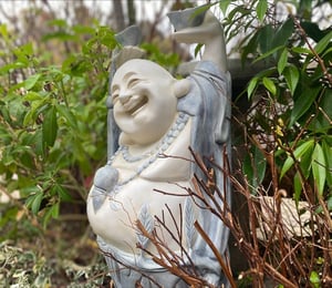 Design Toscano Jolly Hotei Buddha Statue