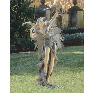 Design Toscano Rhiannon the Archer Garden Fairy