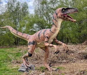 Velociraptor Dinosaur Ornament