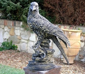 Eagle On Rock Ornament