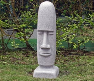 Easter Island Granite Head