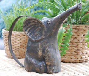 Elephant Watering Can Ornament