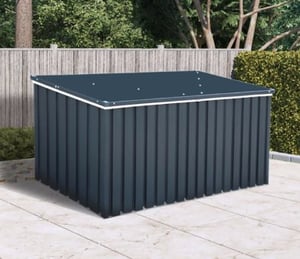 Sapphire 6 x 2 ft Metal Garden Storage Box