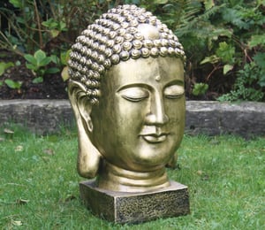 Enigma Head Bust 70cm Bronze Ornament