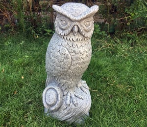 Enigma Owl Granite Ornament