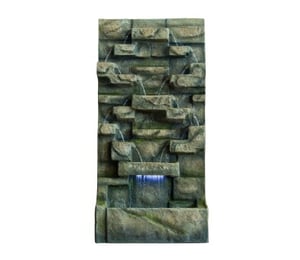 Extra Large Brown Water Wall Feature