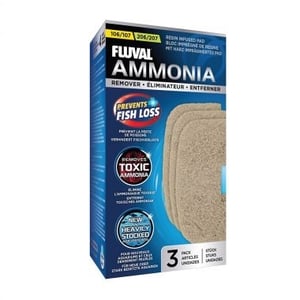 Fluval Ammonia Remover Pads for 106/107/206/207