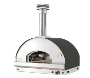  Fontana Mangiafuoco Anthracite Gas Fired Pizza Oven