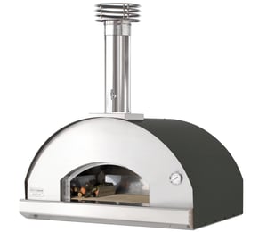 Fontana Mangiafuoco Anthracite Wood Fired Pizza Oven