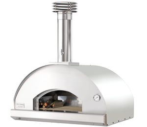 Fontana Mangiafuoco Stainless Steel Wood Fired Pizza Oven