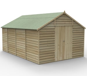 Forest 10 x 15 ft Overlap Security Shed
