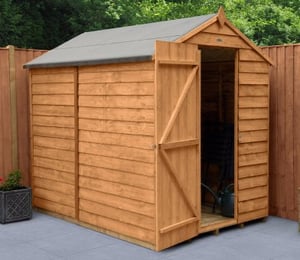 Forest 5 x 7 ft Overlap Dip Treated Security Shed