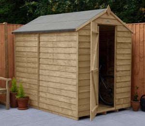 Forest 5 x 7 ft Overlap Security Shed