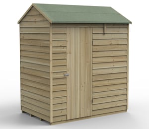 Forest 6 x 4 ft Overlap Security Reverse Shed