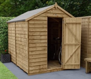 Forest 6 x 8 ft Overlap Security Shed