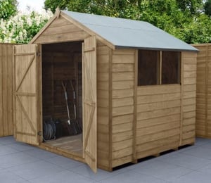 Forest 7 x 7 ft Overlap Shed