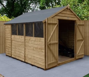 Forest 8 x 10 ft Overlap Shed