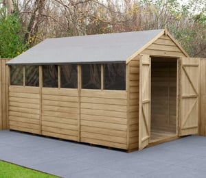Forest 8 x 12 ft Overlap Shed