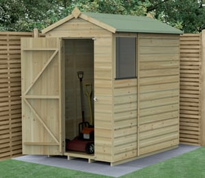 Forest Beckwood 4 x 6 ft Shiplap Shed