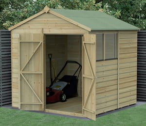 Forest Beckwood 7 x 7 ft Shiplap Double Door Shed