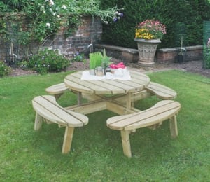Forest Circular Picnic Table