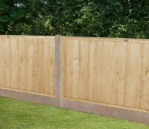 Trade Lap Closeboard 6 x 3 ft Pressure Treated Fence Panel