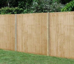 Trade Lap Closeboard 6 x 5 ft Pressure Treated Fence Panel