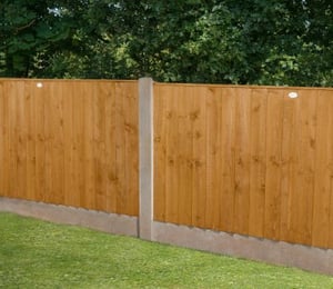 Trade Lap Featheredge 6 x 4 ft Fence Panel