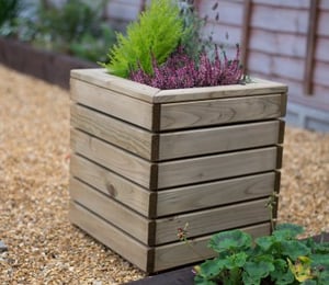Forest Linear Square Planter