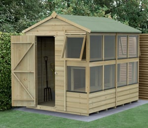 Forest Shiplap 6 x 8 ft Potting Shed