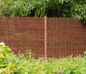 Forest Willow Hurdle 6 x 6 ft Fence Panel