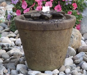 Massarelli Fountainette Flower Cast Stone Fountain