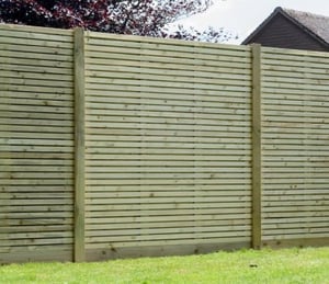 Grange Contemporary 6 x 6 ft Fence Panel