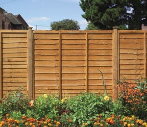 Grange Lap 6 x 6 ft Fence Panel