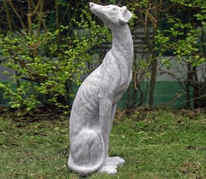 Greyhound Granite Ornament