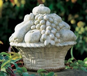 Haddonstone Basket of Fruit Finial